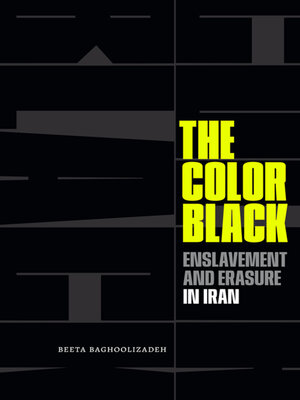 cover image of The Color Black